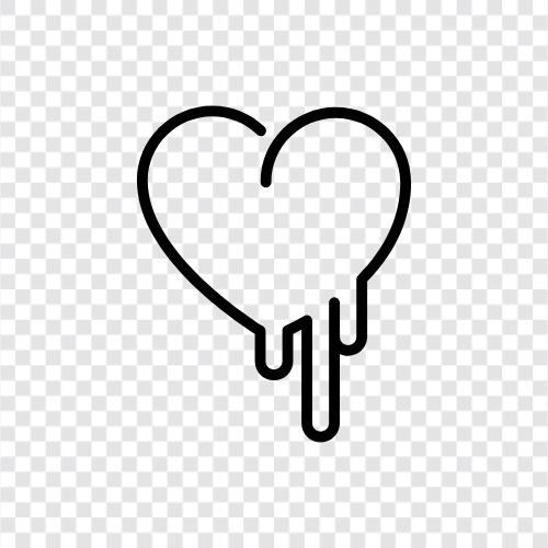 broken heart, heartache, love, emotion icon svg