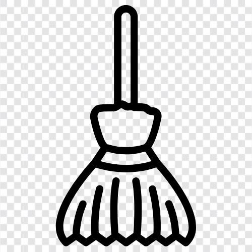 broomstick, cleaning, dusting, cleaning supplies icon svg