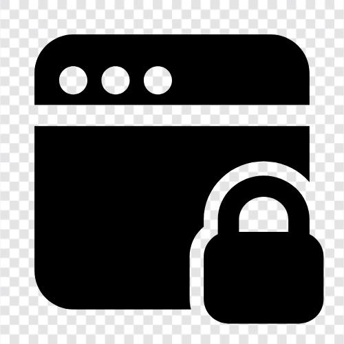 Browser Security, Browser Privacy, Online Privacy, Security icon svg