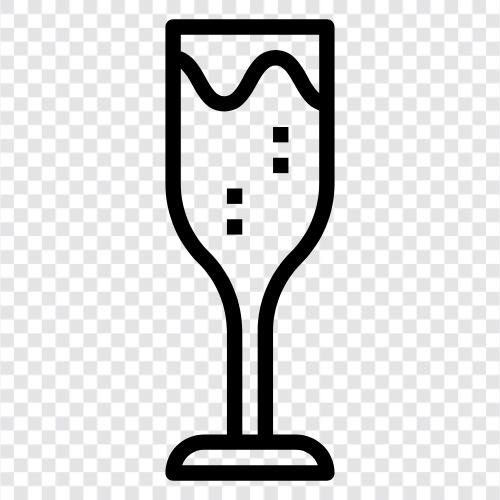 bubbly, sparkling, sparkling wine, French icon svg