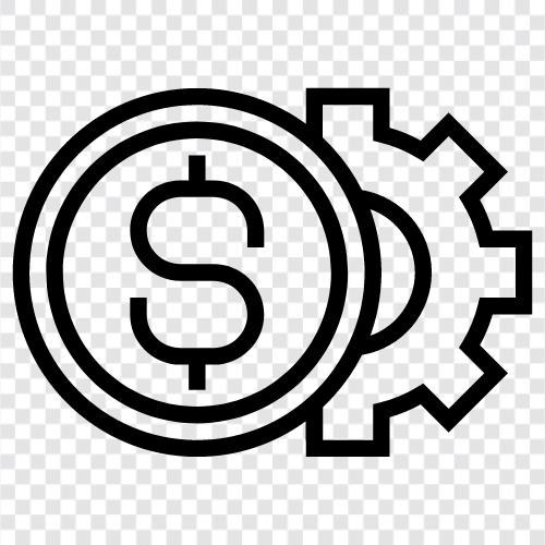 budget, expenses, saving, investing icon svg