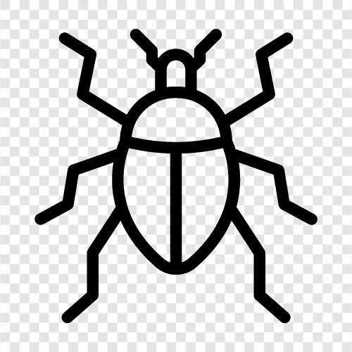 bug, fly, wasp, beetle icon svg