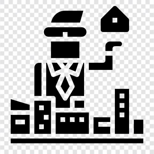 building, design, planning, construction icon svg