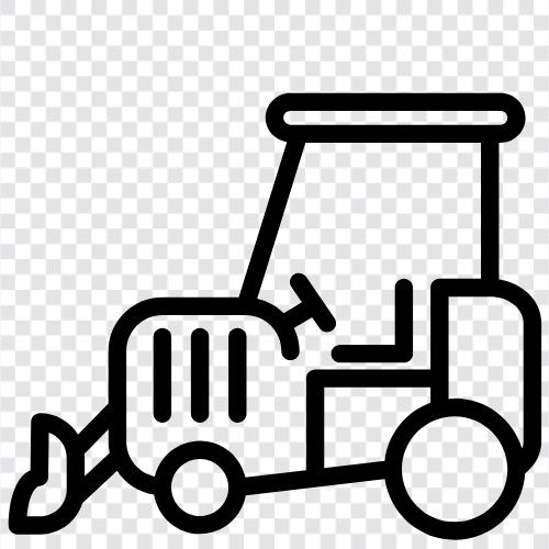 bulldozer, construction, heavy equipment, demolition icon svg