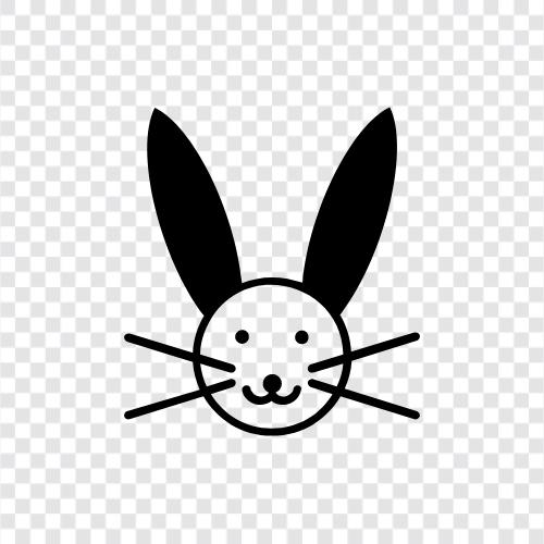 bunny, hare, pet, house icon svg