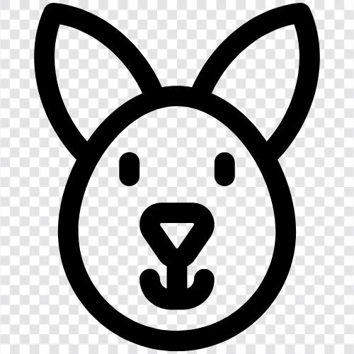 bunny, hare, animal, pet icon svg