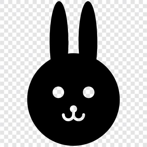 bunny rabbits, bunny rabbits care, bunny rabbits breeds, bunny rabbits facts icon svg