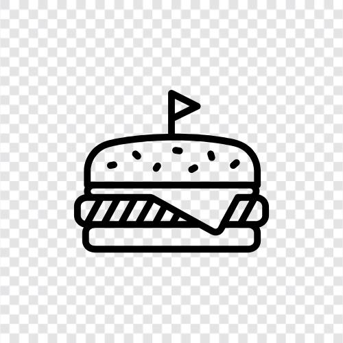 Burger symbol