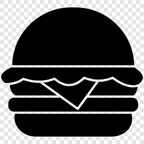 Burger King, McDonalds, Wendy s, Burger icon svg