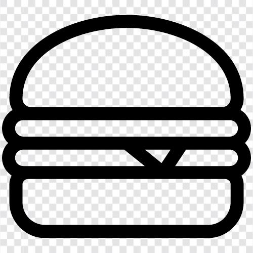 Burger King, McDonalds, Wendy s, Burger icon svg