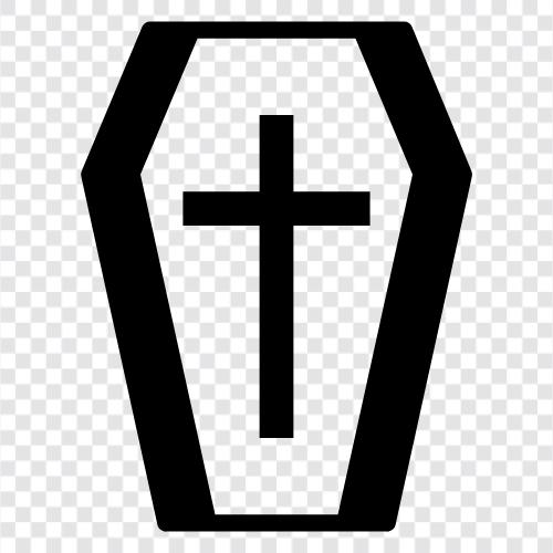 burial, casket, death, funeral icon svg