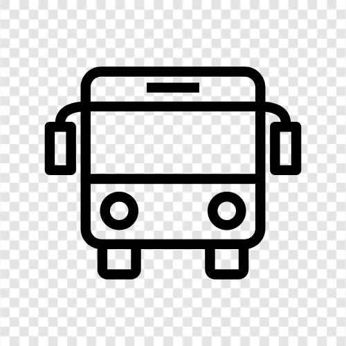 bus, transportation, public transportation, buses icon svg
