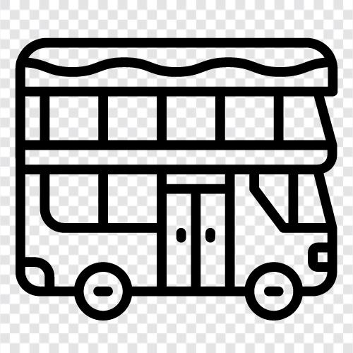 Цены на двухэтажные автобусы, спецификации двухэтажных автобусов, двухэтажные автобусы Значок svg