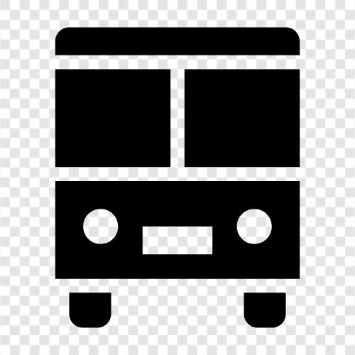 bus, transit, transportation, commute icon svg