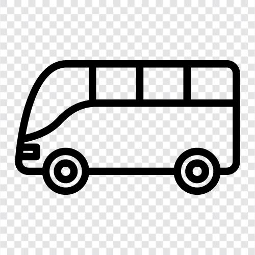 Buslinien, Bushaltestelle, Busfahrplan, Bushalteplan symbol