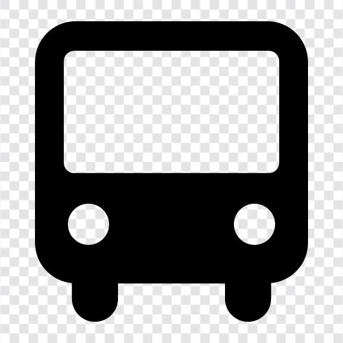 otobüs programı, otobüs durağı, otobüs güzergahı, otobüs durağı yakınımda ikon svg