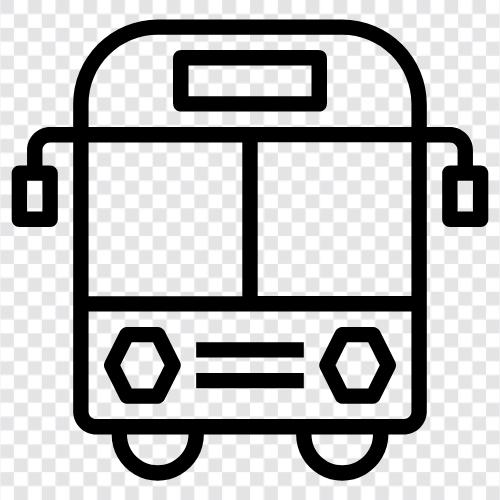 Bushaltestelle, Busfahrplan, Buslinie, Bushaltestelle in meiner Nähe symbol