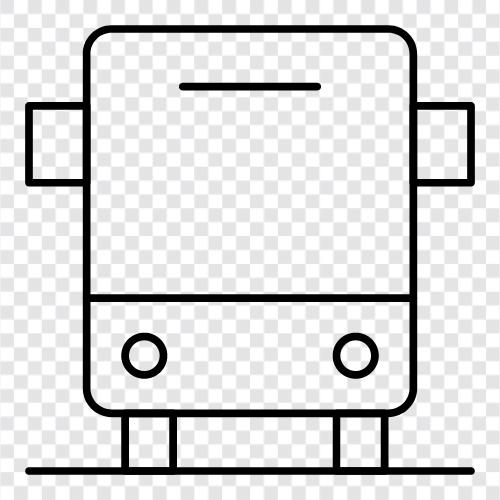 Bushaltestelle, Buslinie, Busfahrplan, Bushalteplan symbol