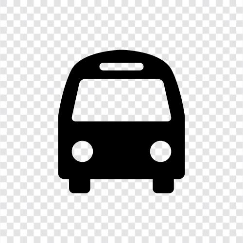 Bushaltestelle, Bushaltestellenschild, Buslinie, Busfahrplan symbol
