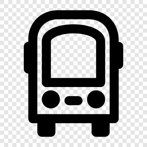 bus stop, bus route, bus schedule, bus stop near me icon svg