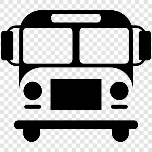 bus, transportation, public transportation, ride icon svg