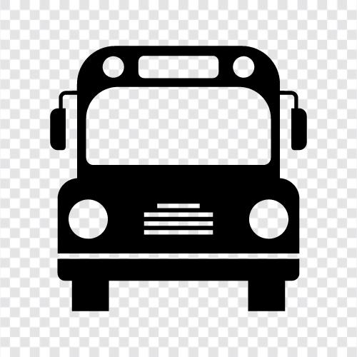 bus, public transportation, city bus, intercity bus icon svg