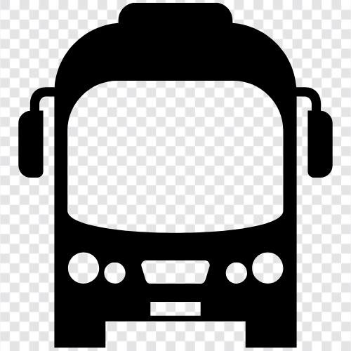 bus, public transportation, transportation, commuting icon svg