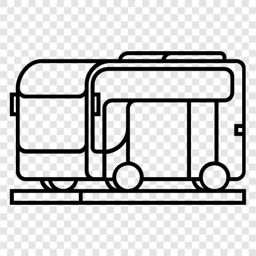 Bus, Bushaltestelle, Bushaltestellenschilder, Buslinie symbol