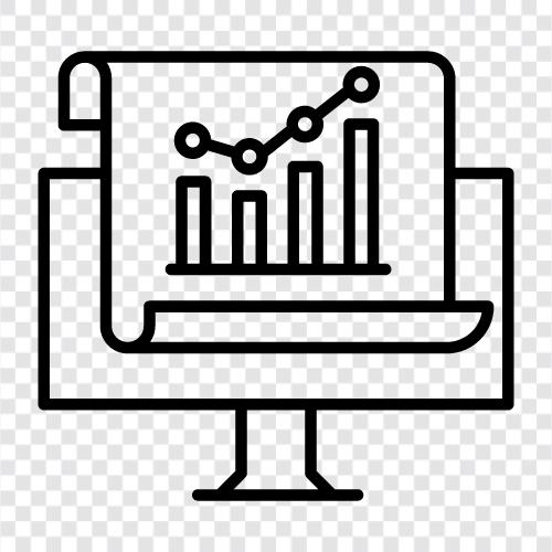 Unternehmensanalyse, Finanzanalyse, Marktanalyse, Wettbewerbsanalyse symbol