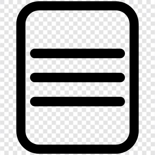 business, report writing, report layout, report format icon svg