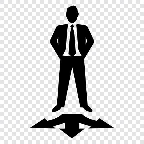 Business, Mann, Unternehmer, CEO symbol