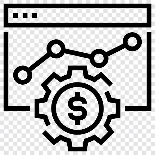 Wirtschaft, Daten, Entscheidung, Finanzen symbol