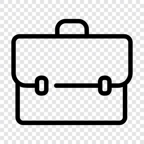 şirket, çanta, omuz, briefcase ikon svg