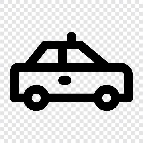 Cab, Rideshare, Car, Limo icon svg