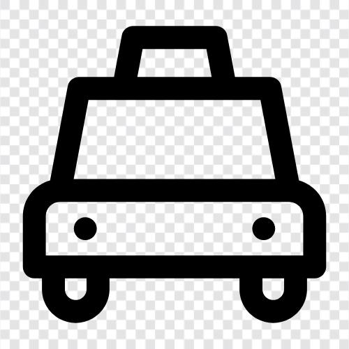 Taxi, Auto, Limousine, Fahrzeug symbol