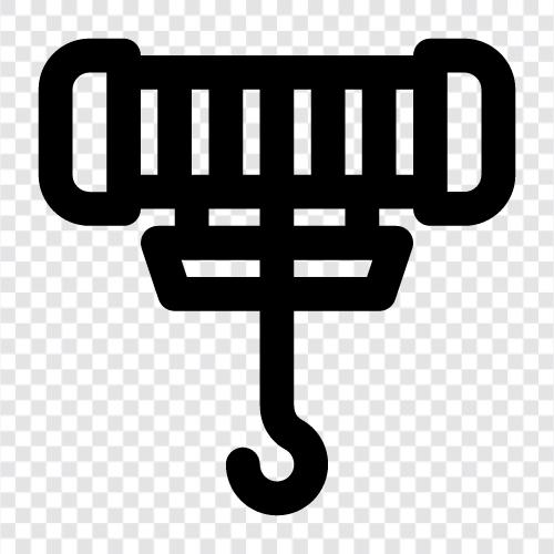 cable, drum, winch handle, winch drum icon svg