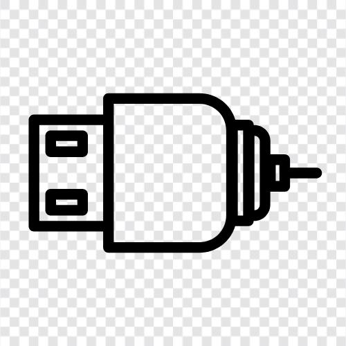 cables, connectors, data, transfer icon svg