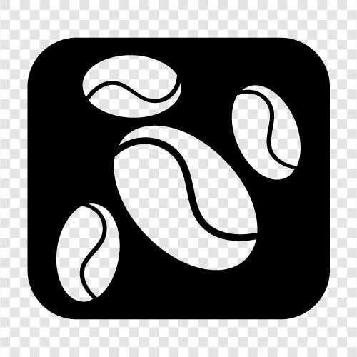 caffeine, beans, coffee beans, coffee grind icon svg