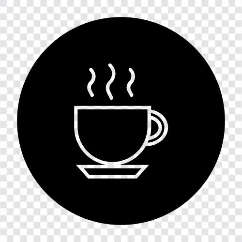 caffeine, java, black, brown icon svg