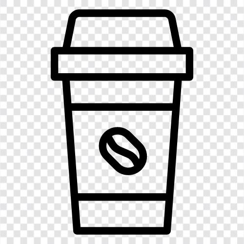 Koffein, Eiskaffee, java, americano symbol