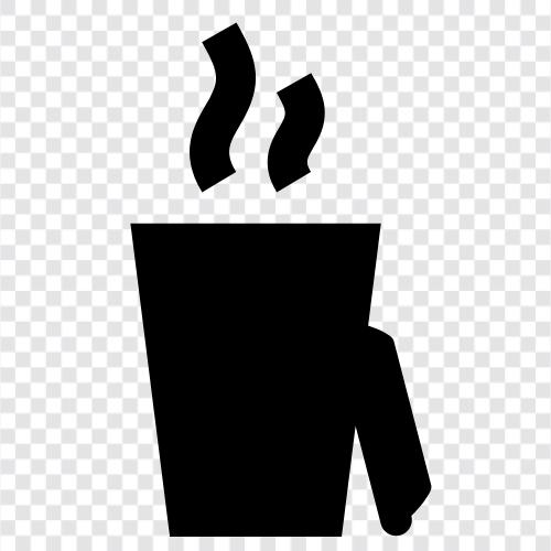 Koffein, Java, Espresso, Kaffeebohnen symbol