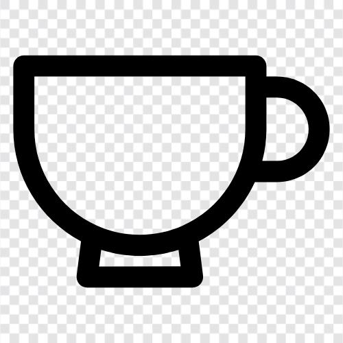 Koffein, Kaffeebohnen, Kaffeemaschine, Kaffeekanne symbol