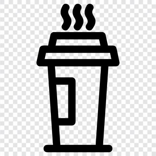 Koffein, Java, Koffeinpillen, Kaffeebohnen symbol