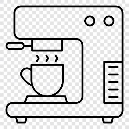 Koffein, Kaffeebohnen, Kaffeemahlzeit, Kaffeemaschine symbol