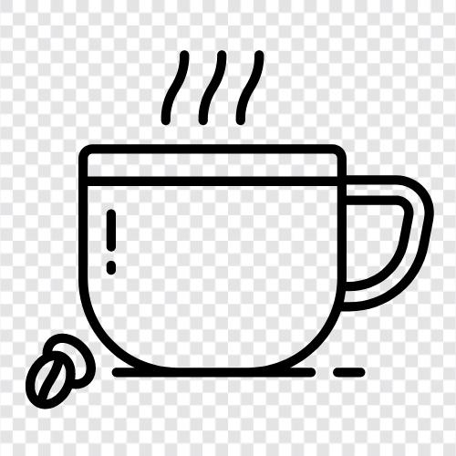 caffeine, java, black, roast icon svg