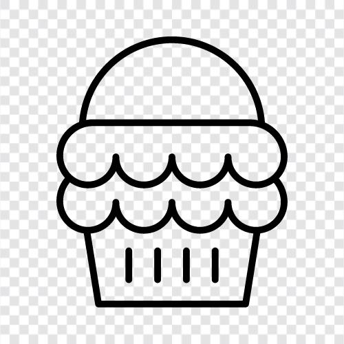 cake, cake mix, frosting, icing icon svg