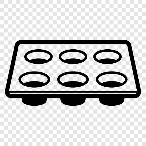 Kuchenpfanne, Backpfanne, Kuchenpfanne Größe, Kuchenpfanne Abmessungen symbol
