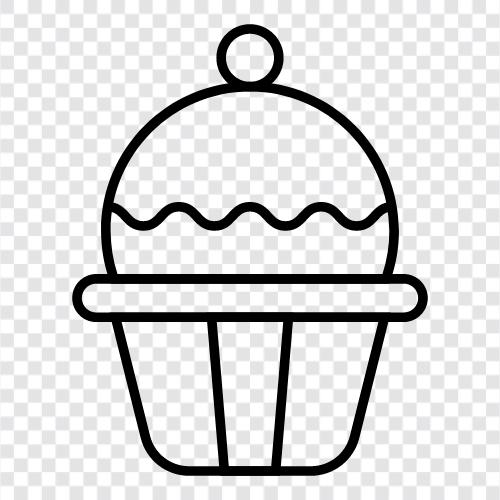 KuchenRezepte, DessertRezepte, Schokoladenkuchen, Vanillekuchen symbol