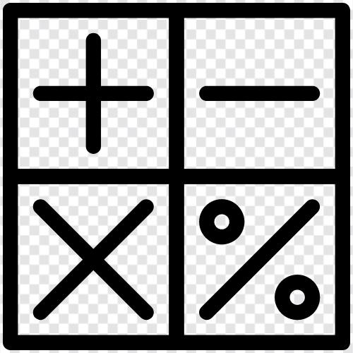 calculation, mathematical, number, counting icon svg