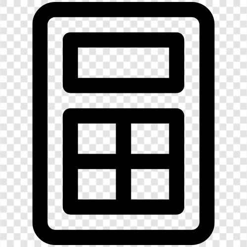 calculation, calculator app, calculator online, calculator software icon svg